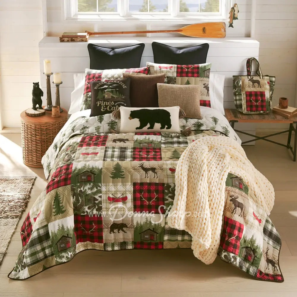 Cedar Lodge Quilt Set