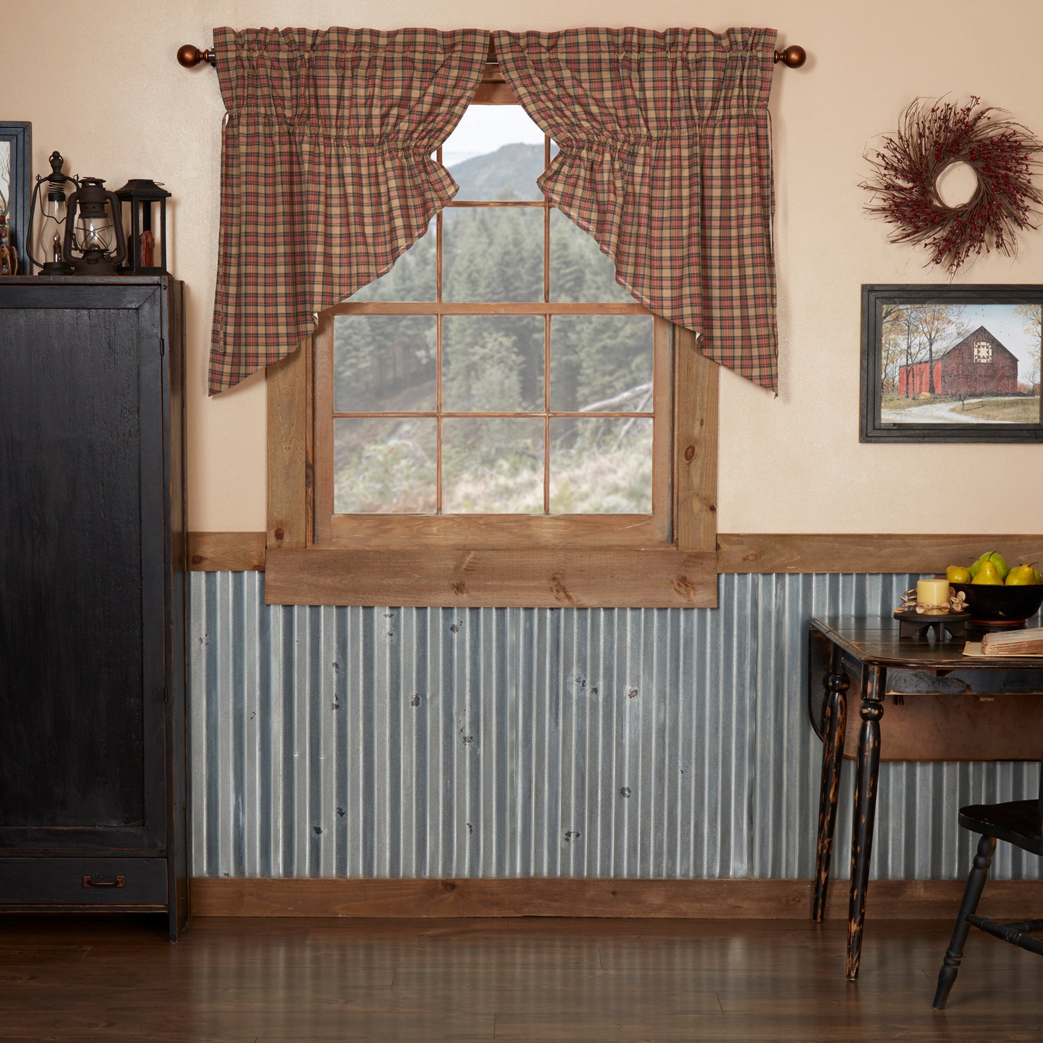 Crosswoods Prairie Swag Set of 2
