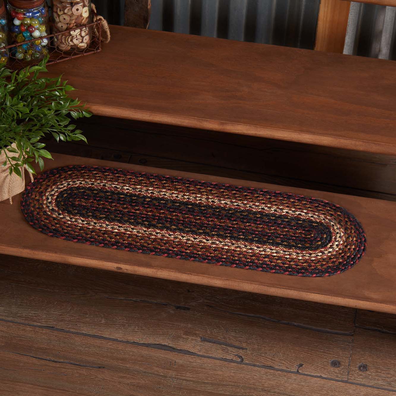 Beckham Jute Stair Tread Latex