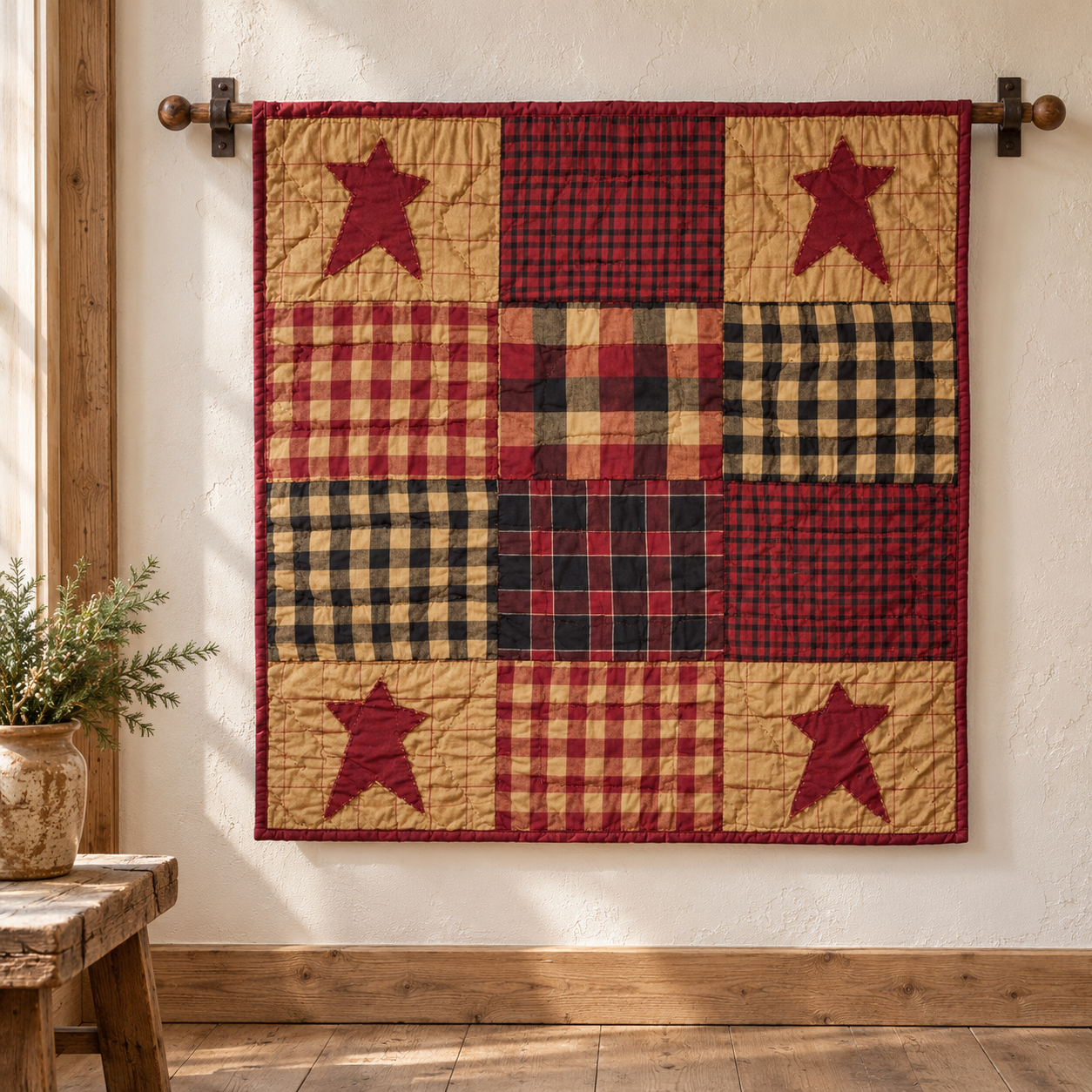 Connell Quilted Lap Throw 30Wx30L