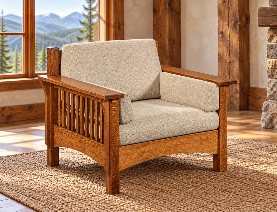 Trailmark Chair in a cabin