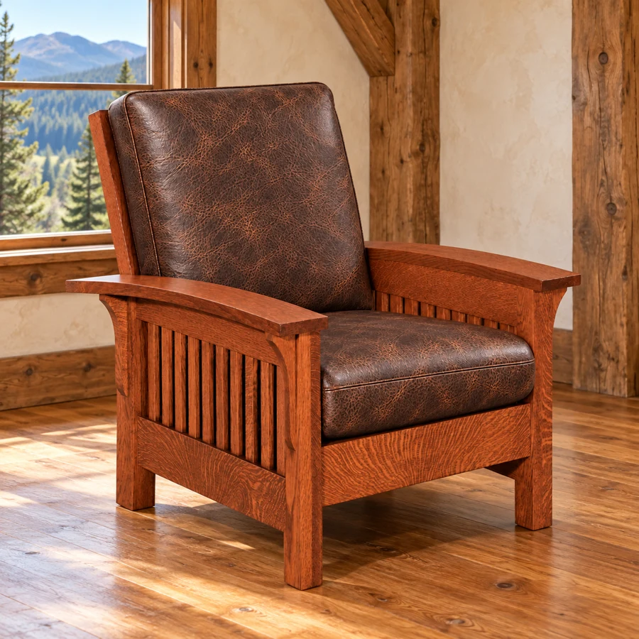 Hearthvale Chair in a cabin