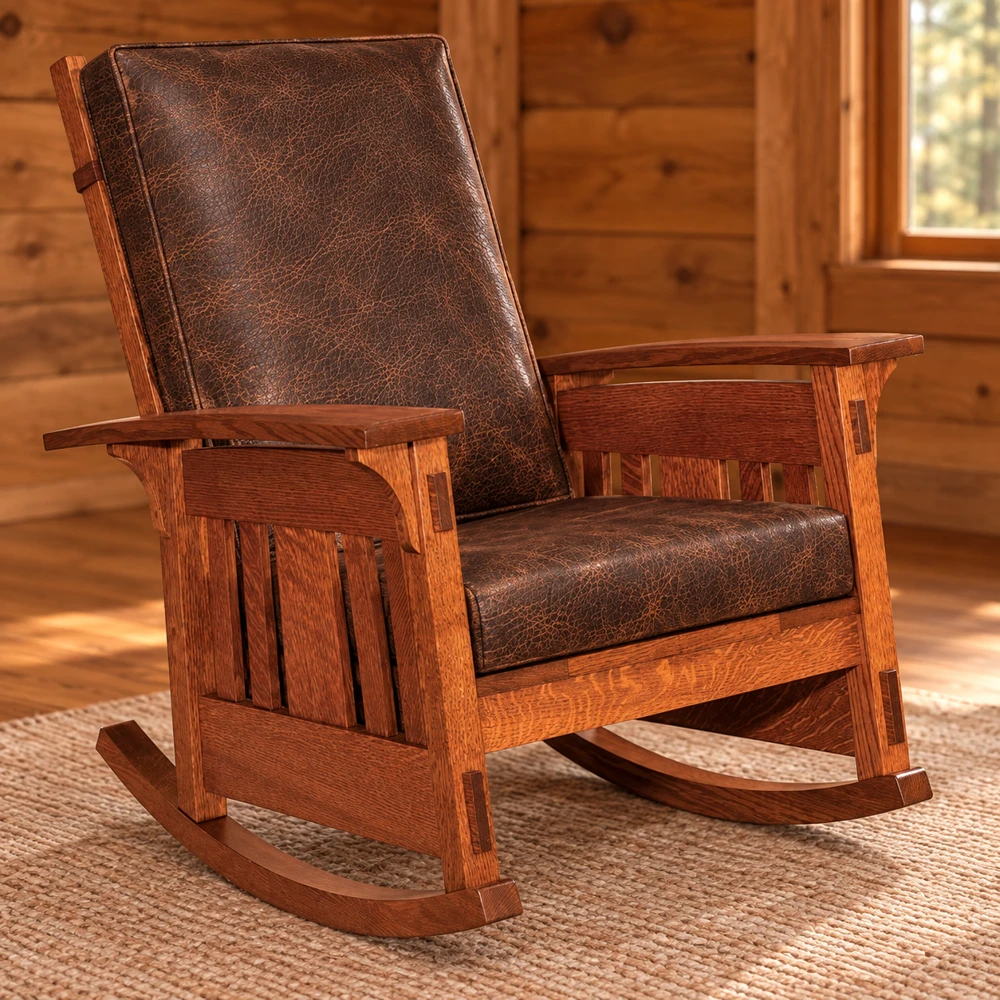 Canyon Forge Rocker in a cabin