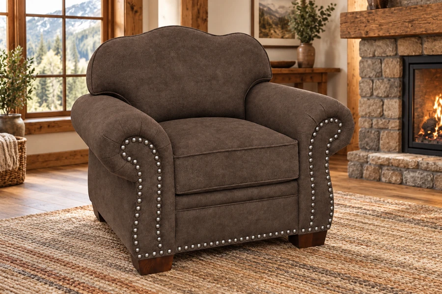 Mountainview Chair in a cabin