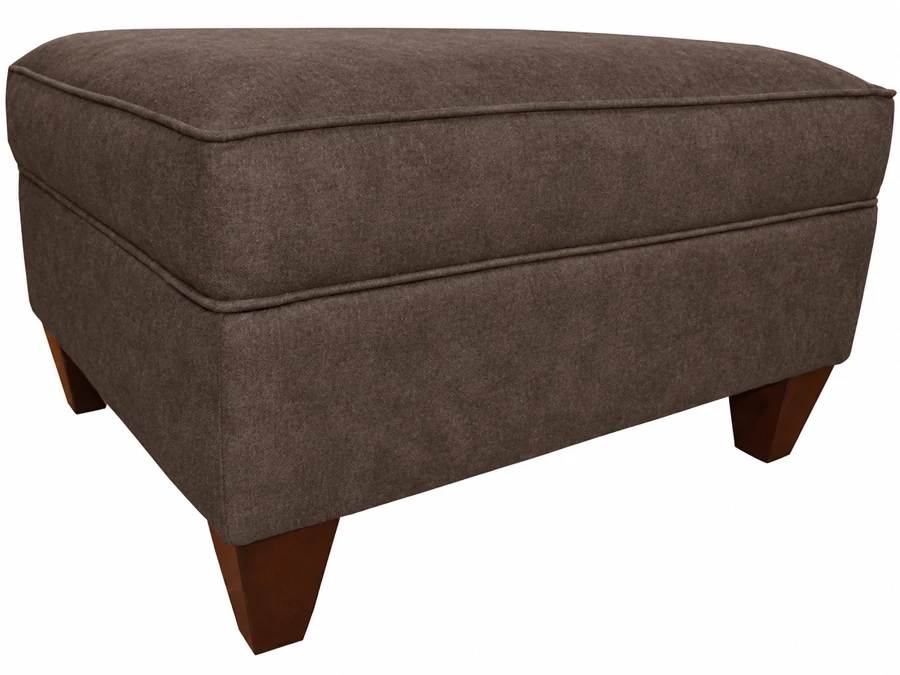 Creekhaven Ottoman in Bella Chocolate
