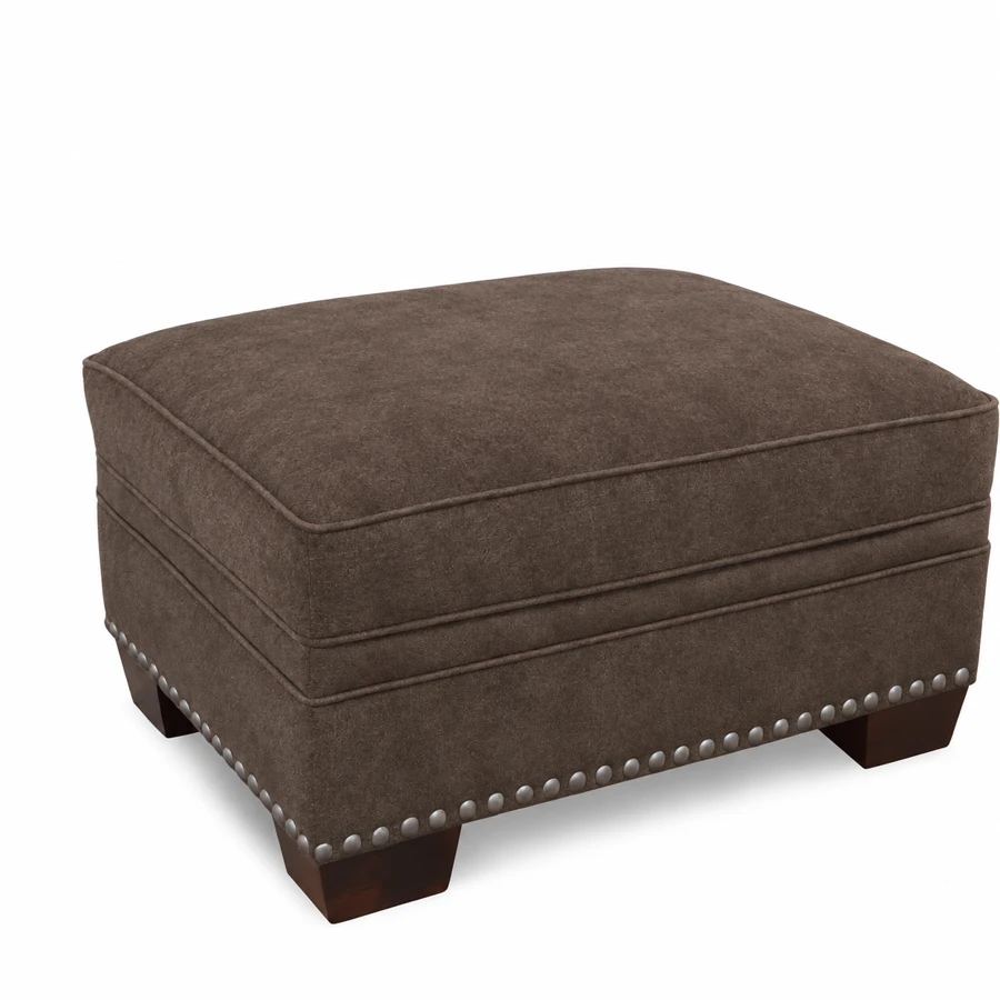 Mountainview Storage Ottoman in Bella Chocolate