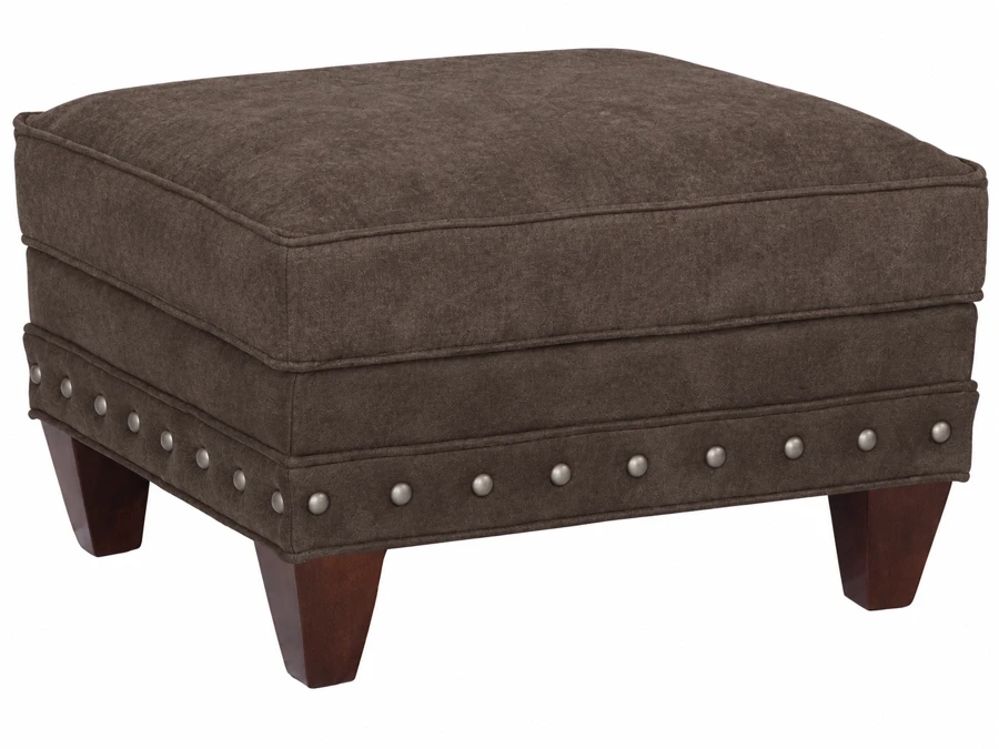 Cedarcrest Ottoman in Bella Chocolate